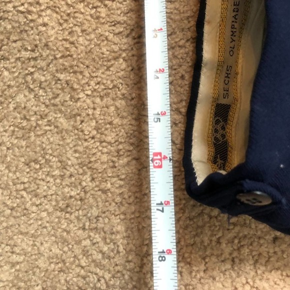 BOGNER Snow Ski Vintage Performance Olympiaden Navy Outerwear Pant Stirrup 38 - Picture 12 of 14